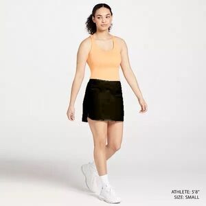 DSG Women's Stride Skort Pure Black XS NWT